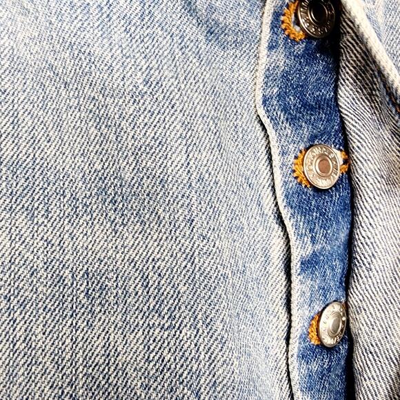 NWT Re/Done Loose Long Straight Relaxed Fit High Waisted Jean Wasted Indigo 30 - Picture 11 of 13